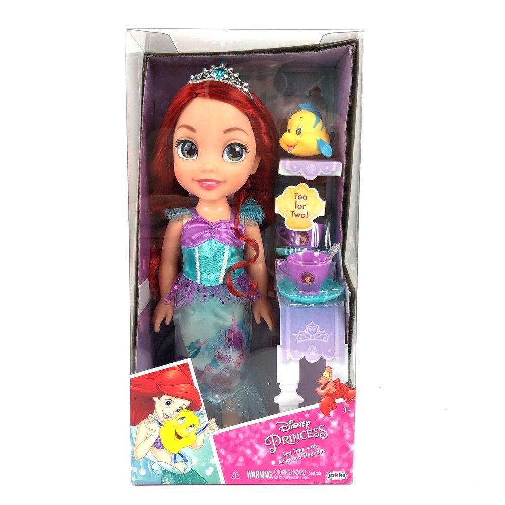 NIB Disney Princess Tea Time w/ Ariel & Flounder